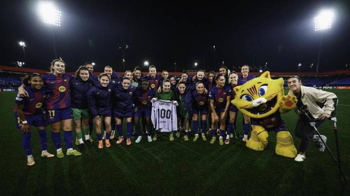 Cata Coll ya es centenaria con el Barcelona