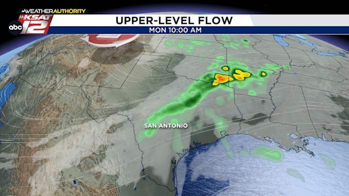 Stray showers & storms Sunday - Minimal accumulation