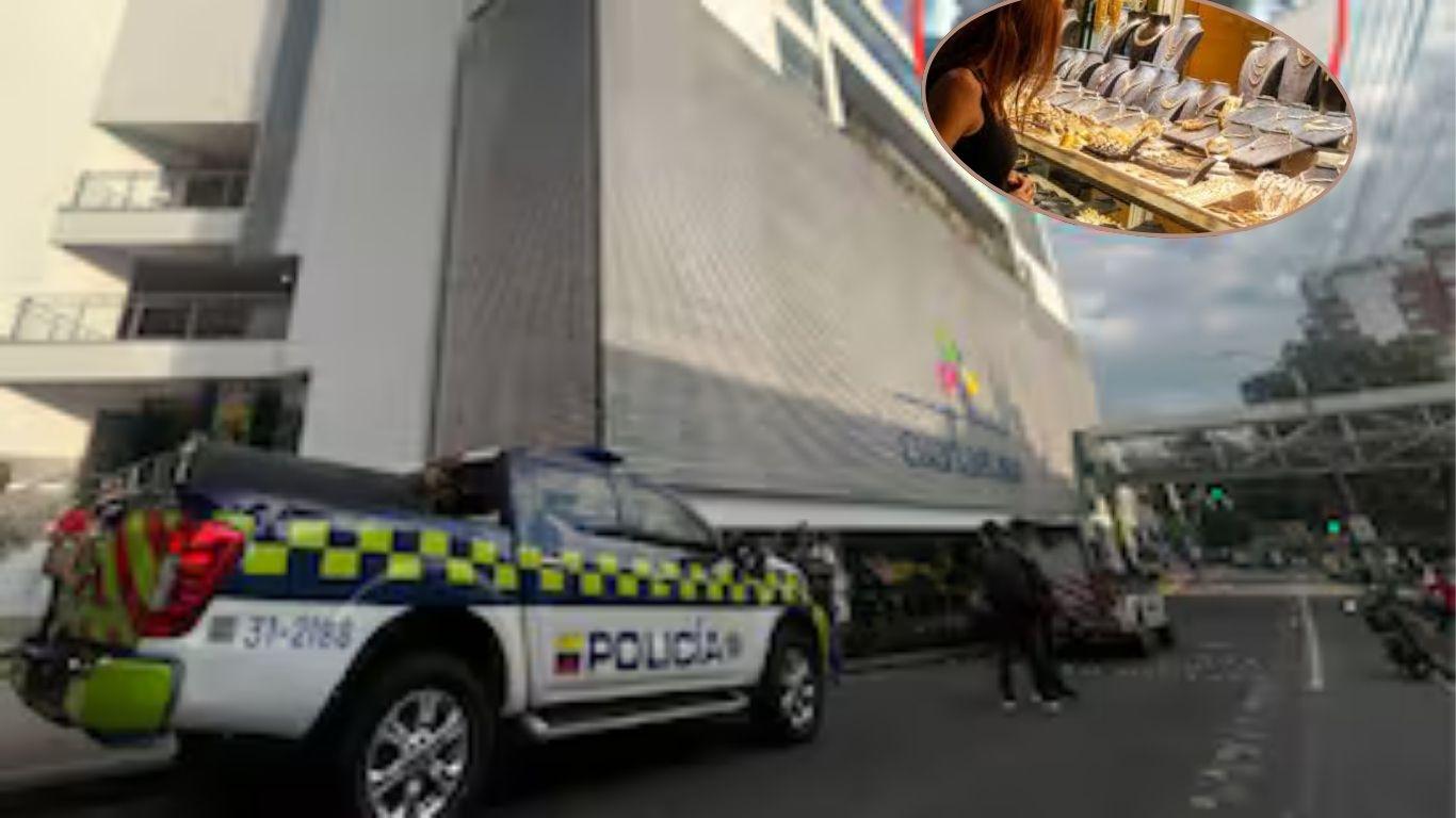 Asalto a joyería en Bucaramanga deja dos muertos, entre ellos un policía