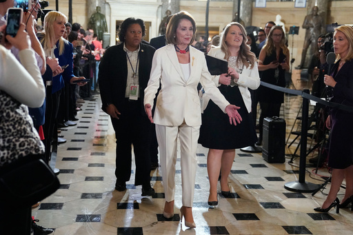 Pelosi-isms: In showing how to 'throw a punch -- for the children,' she leaves a linguistic legacy