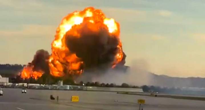 Siete muertos tras caída de avión UPS cerca del aeropuerto de Kentucky, EEUU