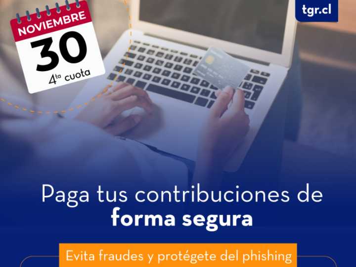 Hasta el 30 de noviembre se puede pagar la cuarta cuota de contribuciones 2025