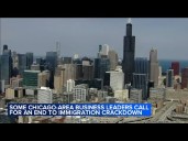 Chicago business, civic and faith leaders join together to call for end to immigration raids