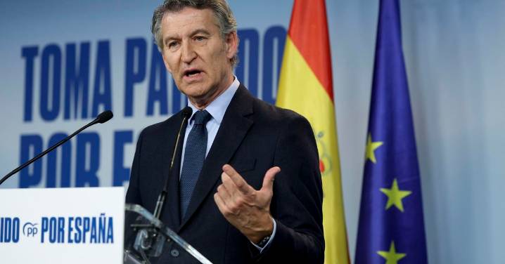 Feijóo llama a una protesta ciudadana el domingo contra Sánchez: "Es la manzana podrida"