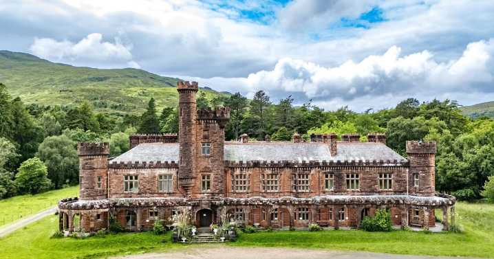 Inside incredible Scottish island castle that looks frozen in time for sale