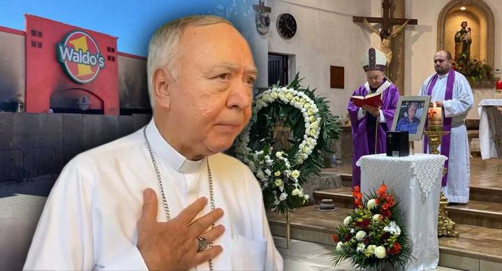 Pide arzobispo de Hermosillo tener fe, fortaleza y esperanza por afectados en incendio en Waldo’s
