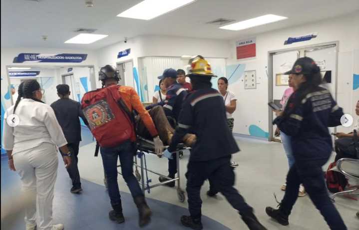 Reportero gráfico sufre accidente vial en Ciudad Bolívar