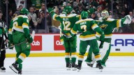 Wallstedt, Boldy carry surging Wild past Hurricanes, 4