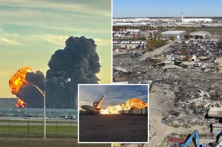 Audio captures chaotic moments after deadly Kentucky UPS plane crash