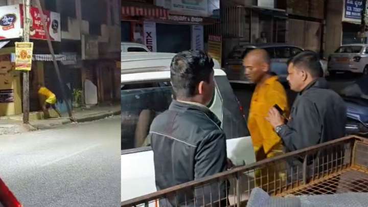 Thief trying to break into bakery caught by passerby, handed over to police