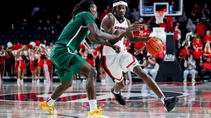 SEE IT Dylan James and Jake Wilkins after Georgia win over Florida A&M