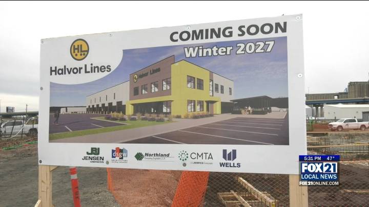 Halvor Lines breaks ground on new headquarters