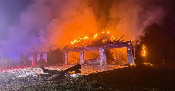 Columbia residence is deemed a "total loss" after structure fire