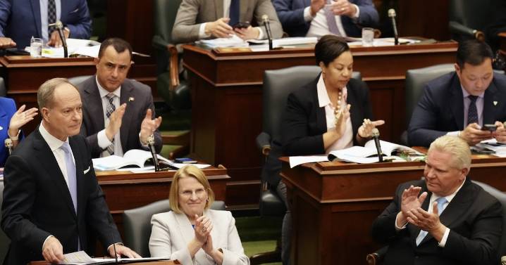 Ontario to deliver fall economic statement