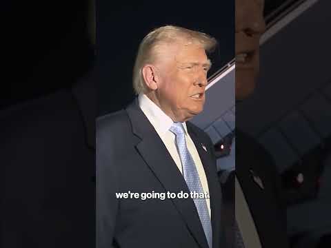 Trump Says Venezuela ‘Wants to Talk’ as US Deploys Advanced Aircraft Carrier to Caribbean #shorts