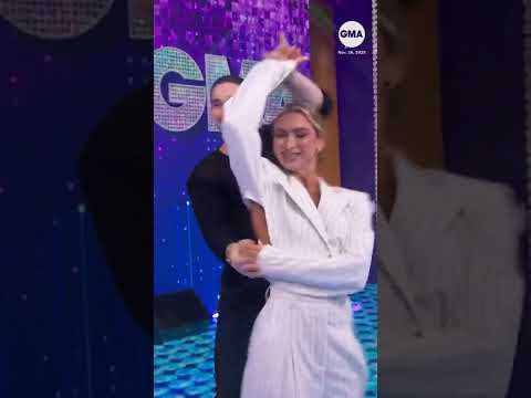 We're moving and grooving this morning for the #DWTS after party!