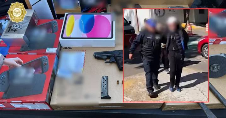 Sujetos encañonan empleados en Patio Revolución para robar videojuegos y causar destrozos