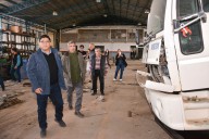 Vidal en el ex obrador de Austral: “Santa Cruz fue la cuna de la corrupción, pero este lugar va a transformarse en producción y trabajo”