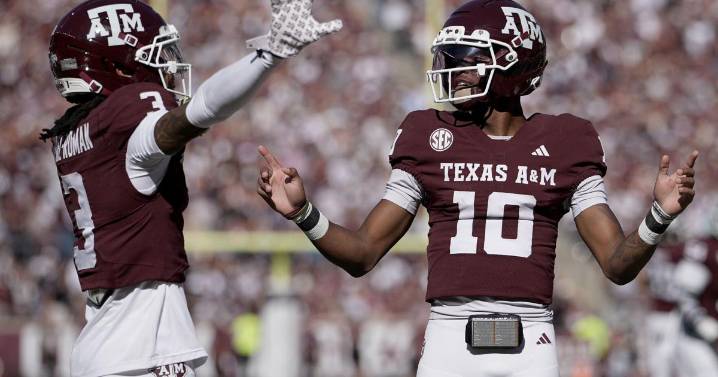 Texas A&M on the verge of historic season with undefeated record and SEC title hopes