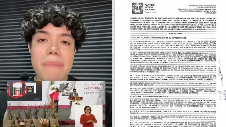 Impulsor de marcha Generación Z recibió contrato millonario del PAN