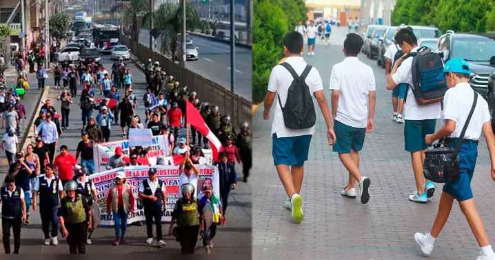 ¿COLEGIOS PARTICULARES tendrán clases ante el paro de transportistas del 14 de noviembre? Esto dice el MINEDU