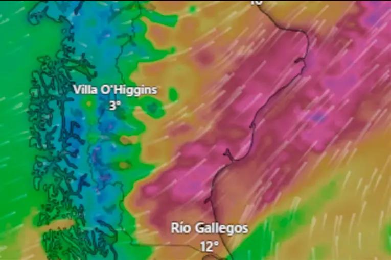 Alertan por vientos intensos y lluvias: seis provincias bajo riesgo