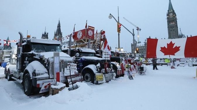 Angry Canadian Trucker Mistaken for Soccer Fan