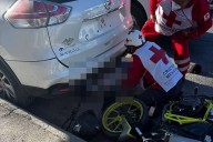 Muere motociclista de 16 años tras ser impactado por imprudente conductor en el Centro de Saltillo