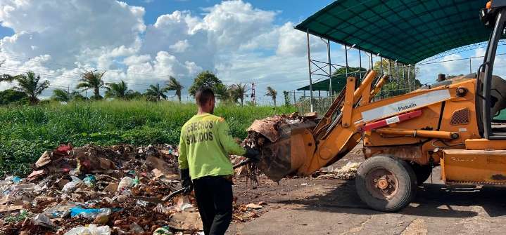 La Alcaldía retiró 70 toneladas en dos vertederos improvisados en Maturín