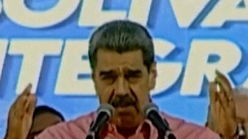 Venezuelan president warns US against military intervention