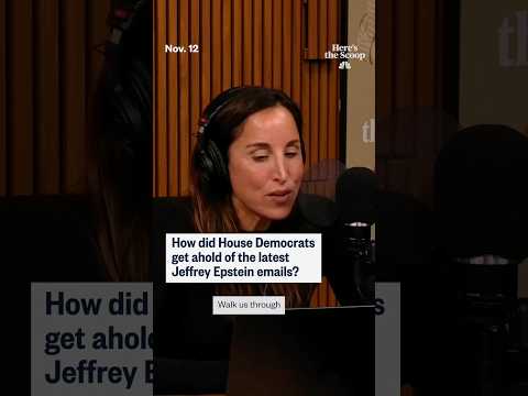 How did House Democrats get ahold of the latest Jeffrey Epstein emails?