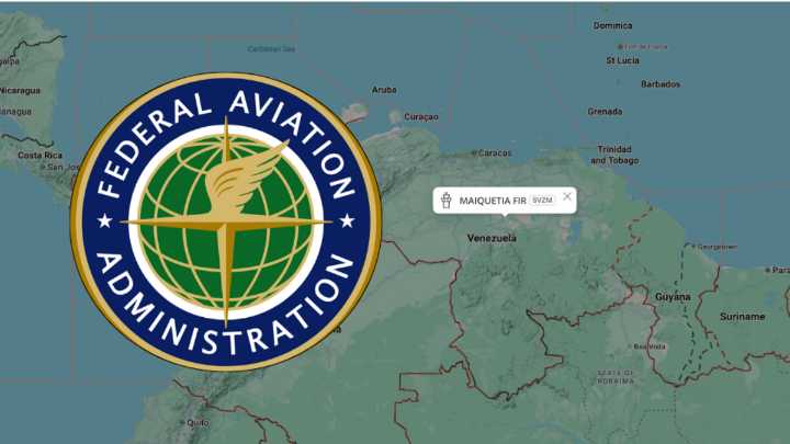 EE. UU. emitió alerta para vuelos que transiten o estén en espacio aéreo de Venezuela por el 'empeoramiento de la situación de seguridad'