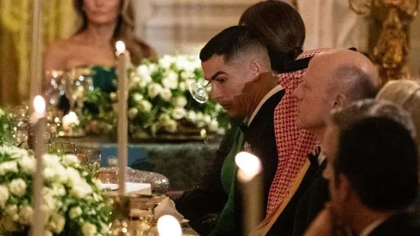 Cristiano Ronaldo cenó con Donald Trump en la Casa Blanca como parte de la delegación saudí [VIDEO]