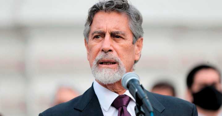 Francisco Sagasti fue citado al Poder Judicial este 17 de noviembre por caso de retiros en la PNP