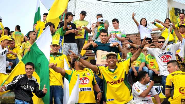 Hinchas del Atlético Huila celebrarán los 35 años del club con una caravana por Neiva