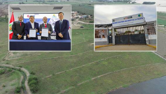 EL JUEVES 20 SE INICIAN OBRAS DE  HOSPITAL LA CALETA DE CHIMBOTE