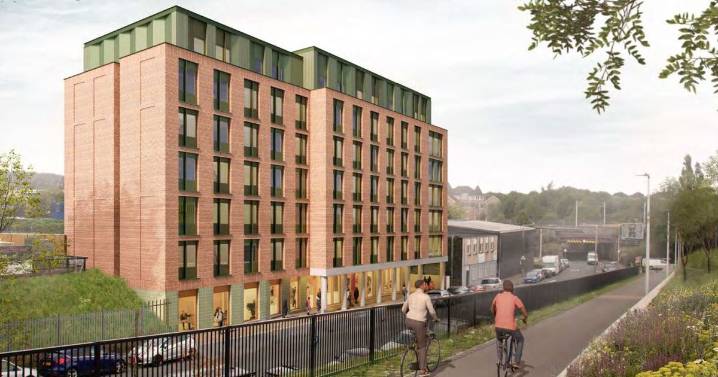 First look at Edinburgh student flats set to replace former bowling club