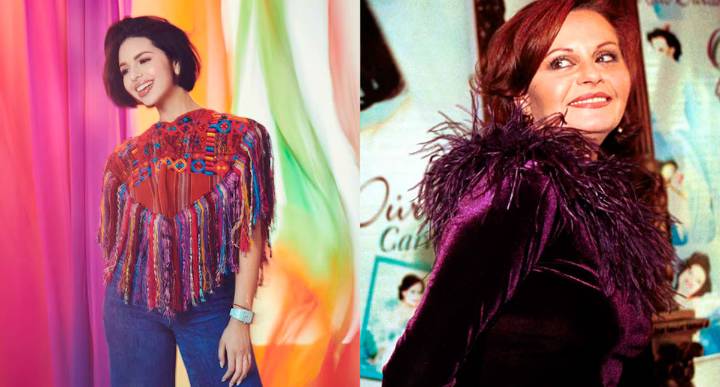Ángela Aguilar genera polémica al dedicar canción de Rocio Dúrcal a sus haters