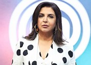 Farah Khan poses with her star househelp Dilip in New Zealand