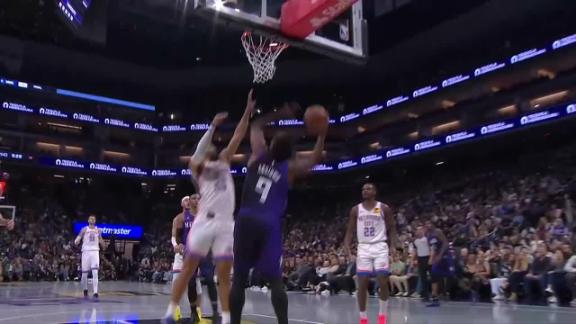 Hartenstein has 33 points and 19 rebounds to help the Thunder rout ...