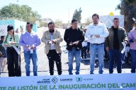 Gobernador entrega camino rehabilitado en Villa de Ramos