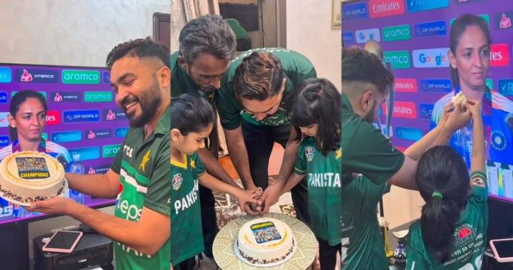 Pakistani fan sings India’s anthem with his 2 daughters, dreams of girls becoming champions like Harmanpreet Kaur