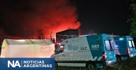 Incendio en Ezeiza: todas las personas asistidas están fuera de peligro