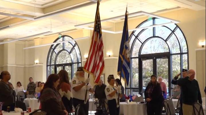 American Legion Post 58 hosts seafood luncheon at LSU Lod Cook Alumni Center for Veterans Day