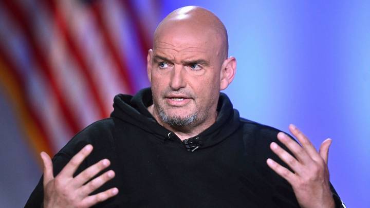 Pennsylvania Sen. John Fetterman hospitalized after fall, his office says