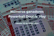 Powerball Double Play en vivo : resultados y números ganadores del sábado 29 de noviembre de 2025
