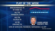 Time to vote for the Chris Heise Play of the Week!