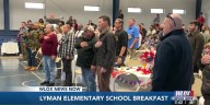 Lyman Elementary School students serve breakfast to 100+ veterans