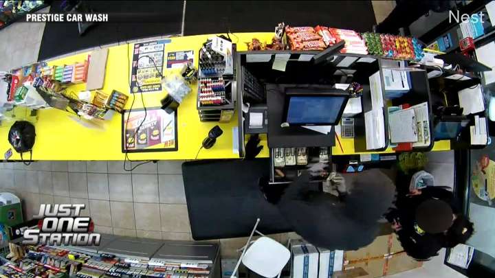 JUST ONE STATION: Canton carwash clerk speaks to 7NEWS after store robbery