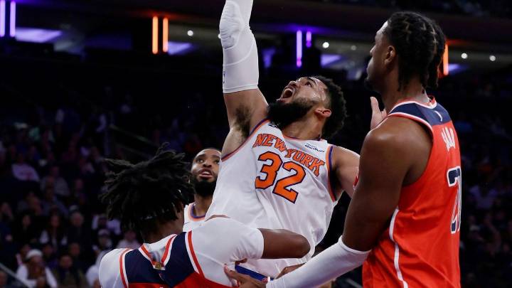 Towns' swagger returns as he leads Knicks over Wizards